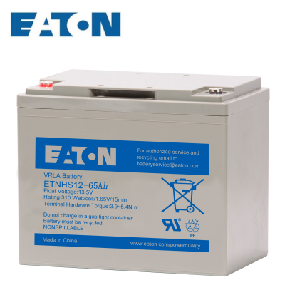 伊顿EATON阀控式铅酸蓄电池ETNHS12-65Ah