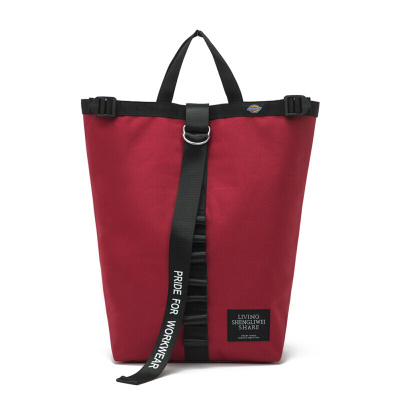 新款原宿书包女学生韩版校园初中生百搭简约帆布双肩包女帆布旅行背包-定制红色ww167-1红色ww167-1