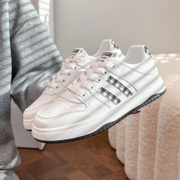 2026春季小白鞋新款韩版ins女学生皮面厚底运动休闲板鞋街拍