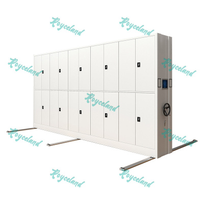 洛诗莲 (RoyceLand) 智能密集架移动式档案柜钢制轨道智能密集柜 一列5组