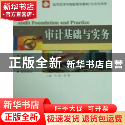 正版 审计基础与实务 何丽,逄翼主编 哈尔滨工业大学出版社 9787