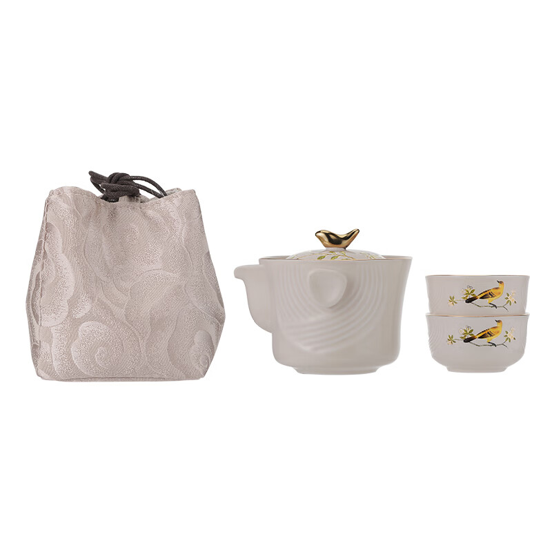 多样屋 喜上眉梢 便携茶具4件套 TA31-0075BP