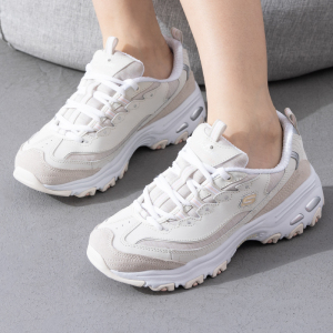 Skechers/斯凯奇女鞋新款厚底老爹鞋轻质缓震运动休闲鞋11936-NAT ZP