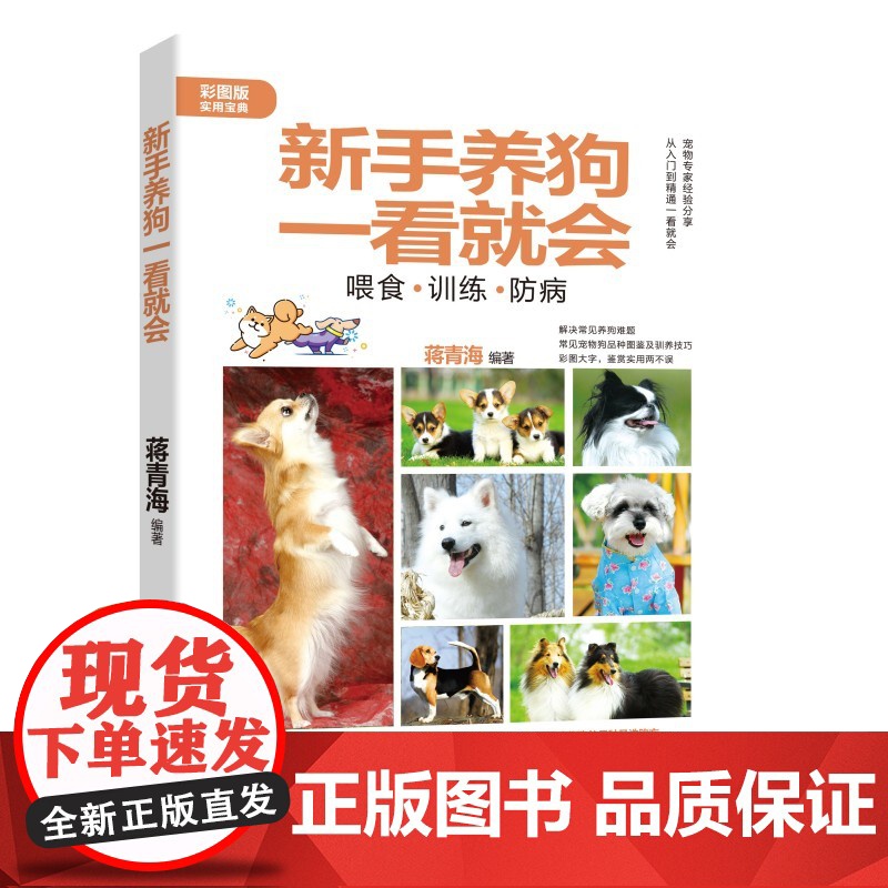 新手养狗一看就会铲屎官需要的狗狗养育指南,狗狗的品种介绍、选购标准
