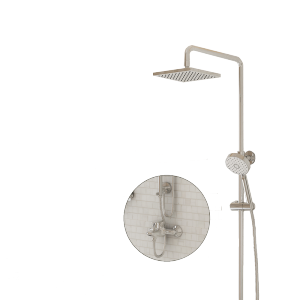 科勒=圆形升降三出水花洒套装77365