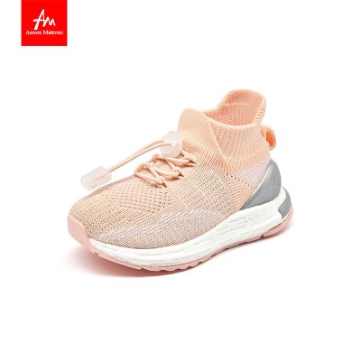 AM英国爱慕玛蒂诺女童鞋子春夏新款儿童机能鞋宝宝学步鞋透气网面运动鞋爆米花70C701