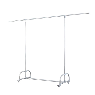 翌嘉YJ-C3-202 202不锈钢晾衣架移动伸缩单杆式晒衣架 不可升降高度款 1200*520*1650