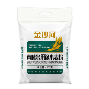 金沙河 臻品贵族多用途麦芯粉 馒头包子饺子多用高筋面粉多用途麦芯粉真味多用途小麦粉 5kg