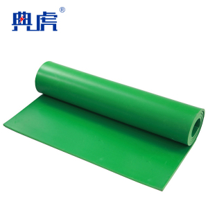 典虎 绝缘垫 绿色平面5mm*1.2m*5m 10kv 卷