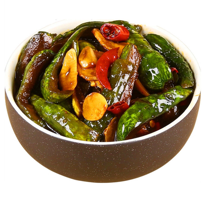 酱黄瓜酱菜腌制酱瓜条开胃下饭菜咸菜批发 八宝酱瓜1袋(每袋250克)