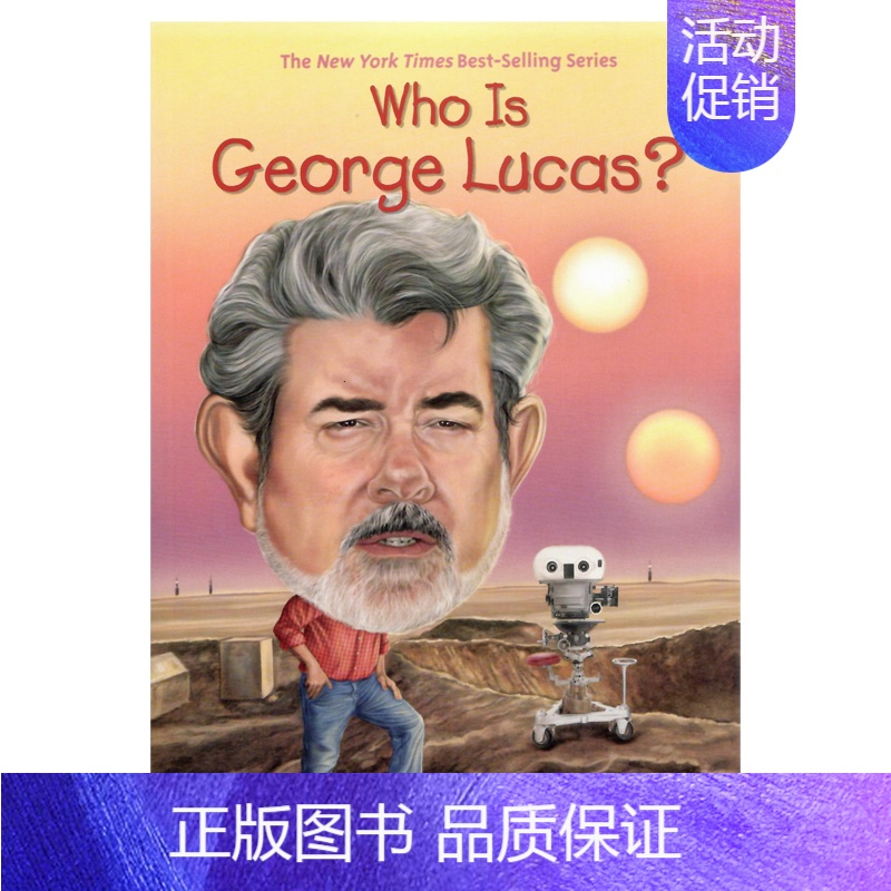 导演:乔治·卢卡斯 [正版]whowas系列Who Was 系列人物传记英文原版桥梁书 who is/what is/w