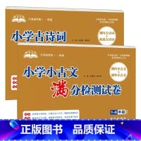 小学2本[古诗词+小古文]满分检测卷 小学通用 [正版]2024助考金卷小升初小古文古诗词真题精选专练详解5五6六年级期