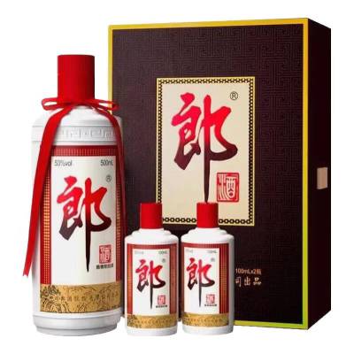郎牌郎 子母郎礼盒装 500ml+100ml*2瓶 酱香型 53度