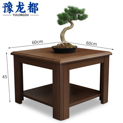 豫龙都方几木质张