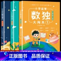 数独大闯关(4册) [正版]德国专注力训练大书全套注意力训练儿童绘本3-6岁幼儿宝宝益智迷宫训练书找不同培养提升听觉视觉