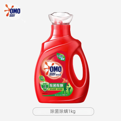 奥妙洗衣液 除菌除螨去渍洁净香味持久 奥妙除菌除螨洗衣液1kg
