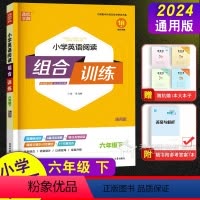 6年级下英语[通用版] 六年级下 [正版]2024新版通城学典六年级下册小学英语阅读组合训练通用版译林 6年级同步练习册
